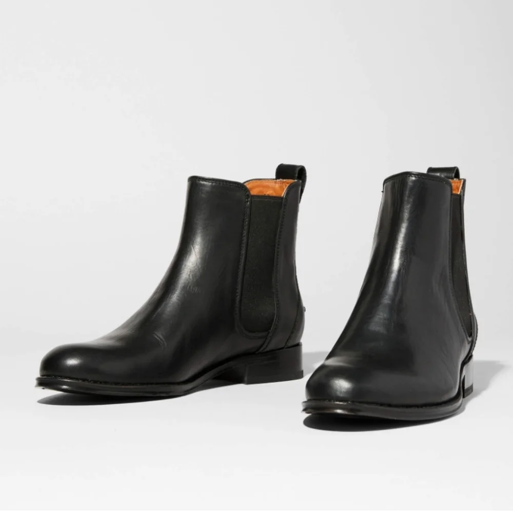 Ariat Two24 Parker Black Leather Chelsea Boots Size 6 and 9 New in Box - Picture 5 of 13